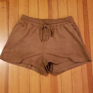 Tan drawstring shorts H&M